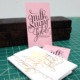 Milk Sugar Love: Silver and Gold Foil Ultra Thick Business Cards