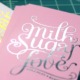 Milk Sugar Love: Silver and Gold Foil Ultra Thick Business Cards