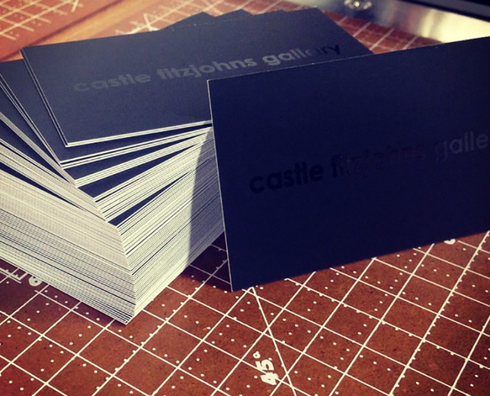 Castle Fitzjohns business card