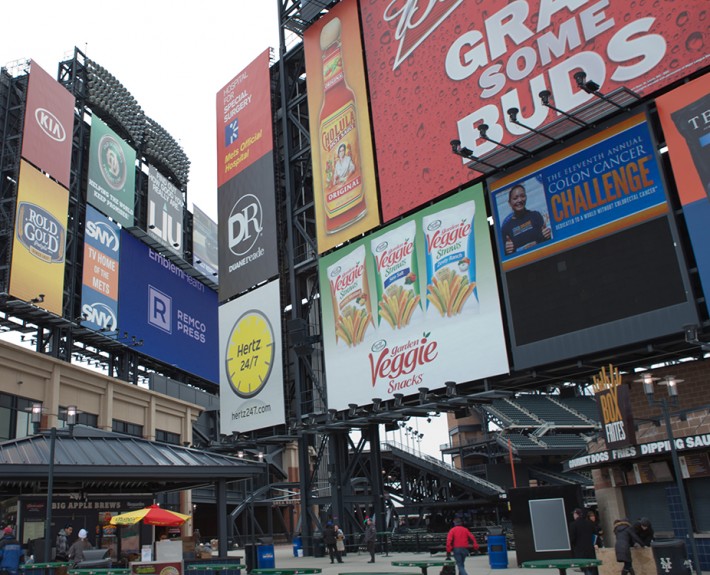 Colon Cancer Challenge Jumbotron graphics