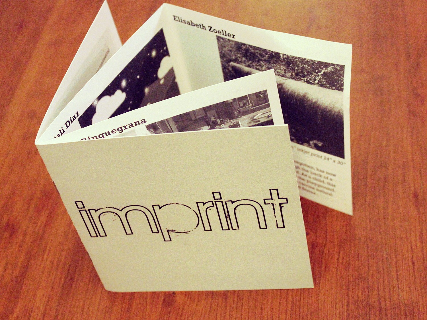 Imprint Saddle Stitched Zine Remco Press