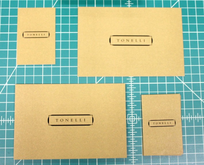 Tonelli Business Card and Notecard