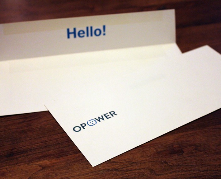 Opower Corporate Stationery System