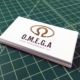 OMEGA Level Performance: Gold Foil Business Cards