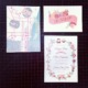 Megan & Nick: Digitally Printed Wedding Invitations