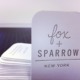 Fox & Sparrow: 184lb Letterpress Round Corner Business Cards