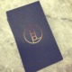 Hacienda: 28pt Rose Gold Foil Business Cards